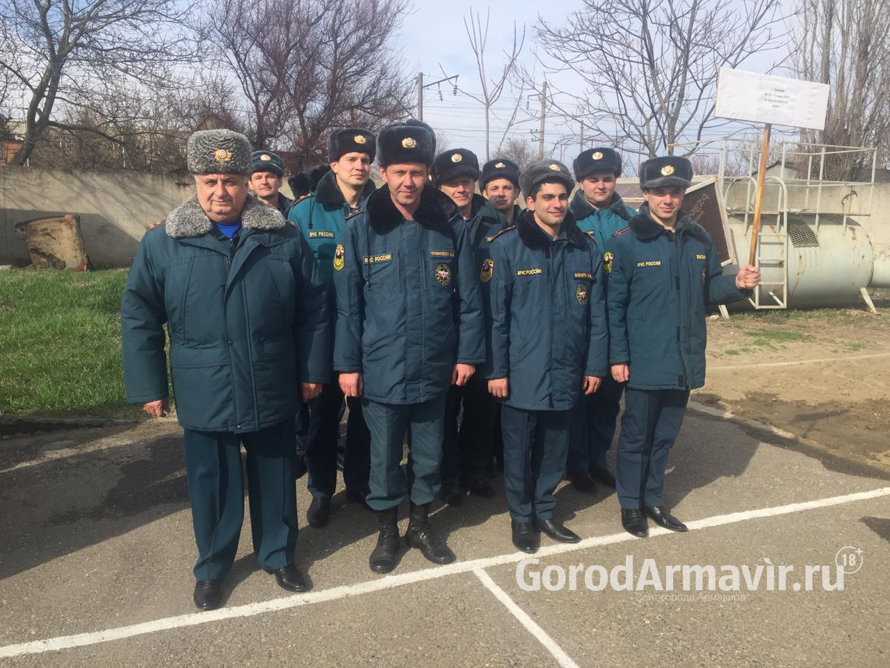 Армавирские огнеборцы заняли 3 место в конкурсе «Лучшая команда ГУ МЧС России по краю»