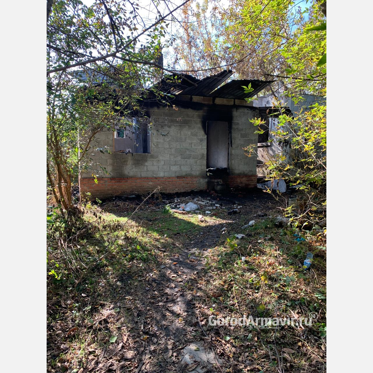 После пожара в доме найден труп 45-летнего мужчины в Армавире 