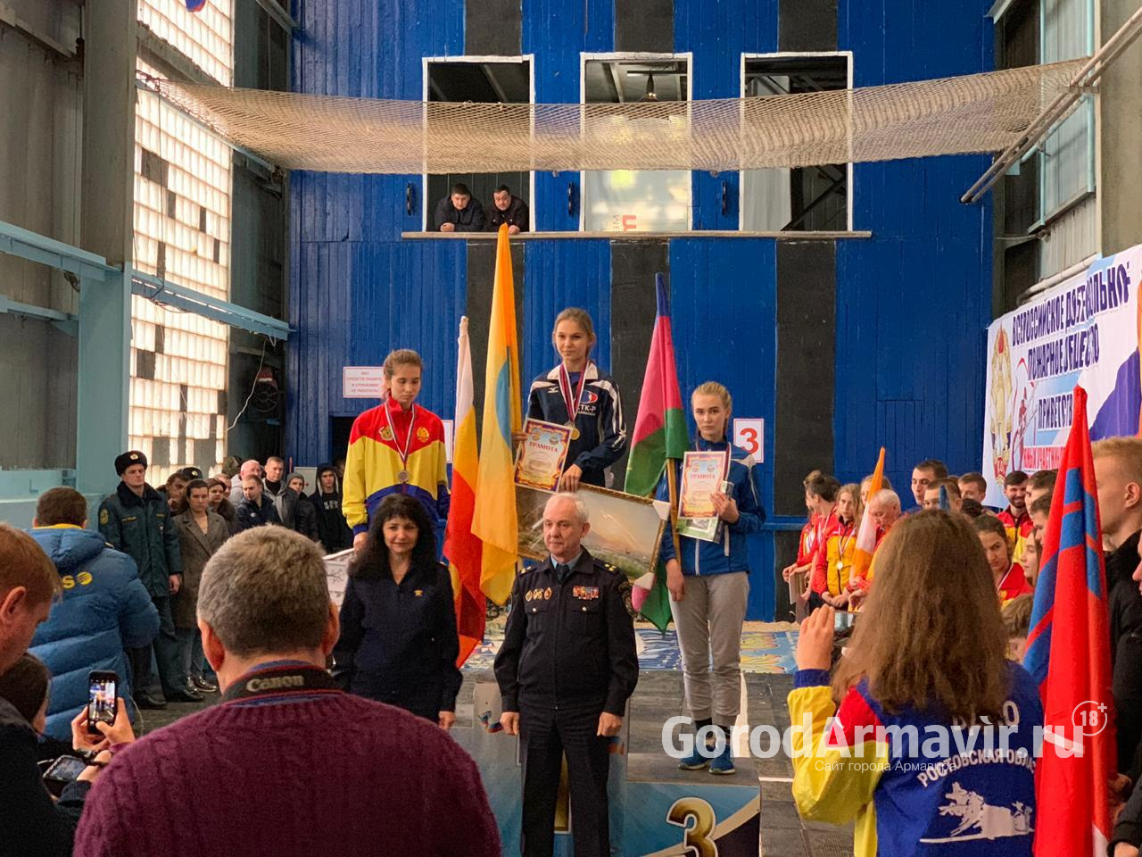 Армавирка Елизавета Побегайло заняла 3 место на Мемориале по пожарно-спасательному спорту