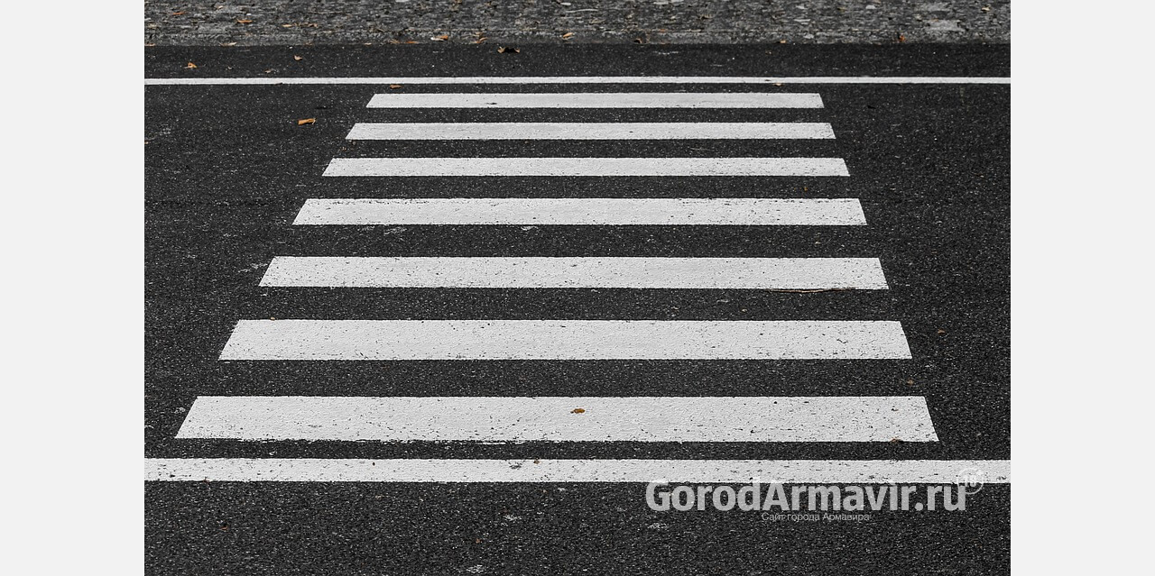 В Армавире с начала года произошло 6 ДТП с участием пешеходов 