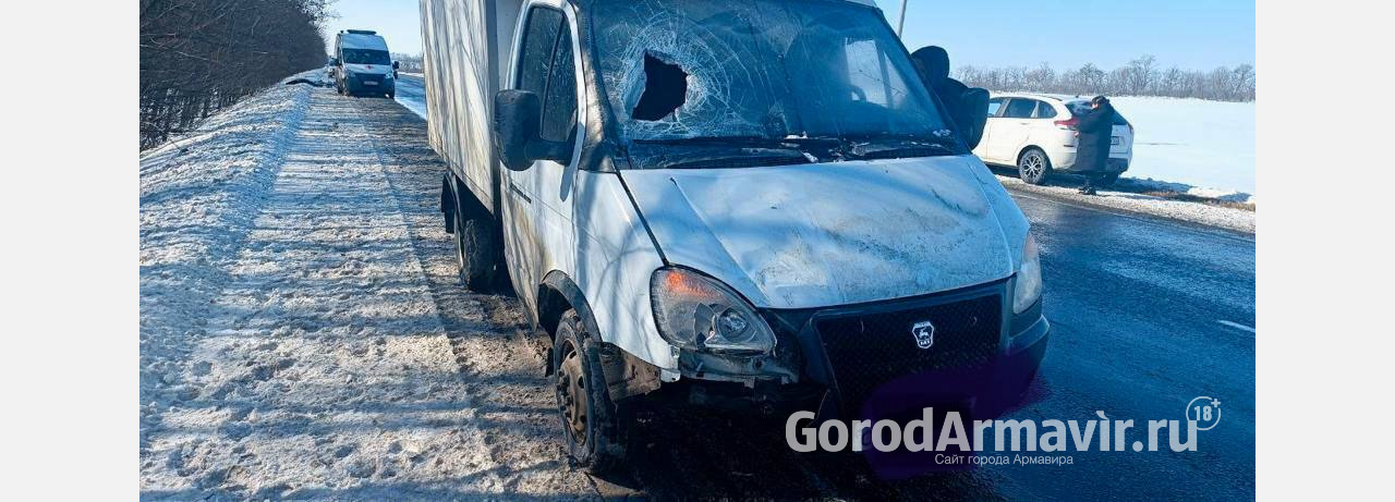 Водитель «Газели» насмерть сбил велосипедиста на автодороге Армавир – Курганинск